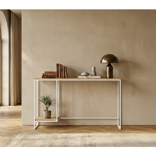 KONSOLA Z DREWNA LITEGO DĄB OLCHA JESION SKD-372